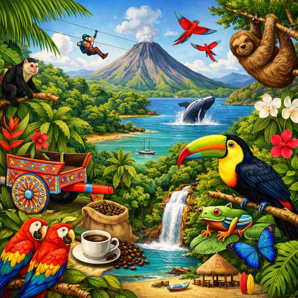 Treasures of Costa Rica 8D7N – Services Only