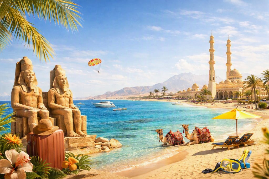 Egypt with the Nile River and Hurghada 2X1 Per Room – Services Only